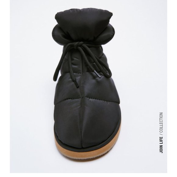 Zara Puffer boots New - Picture 3 of 5